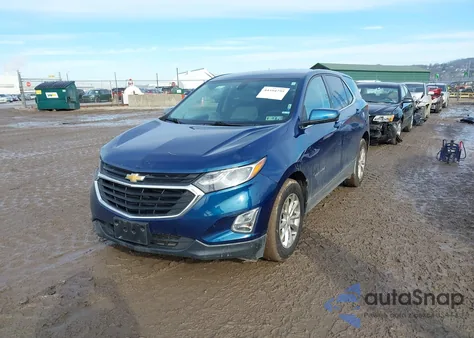 2019 Chevrolet Equinox Lt из США, поврежденный, VIN 2GNAXKEV0K6196894